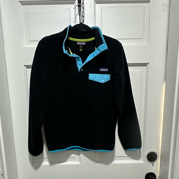 Patagonia Women's Vintage Synchilla Fleece Pullover 1/4 Snap Fleece Jacket Sz S - Picture 2 of 4